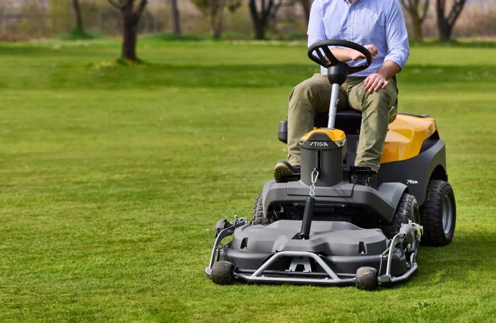 STIGA PARK 500 W - ST 550 Twin + COMBI 100 Q PLUS