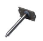 STIGA Blade Shaft L=168Mm
