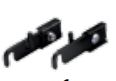 STIGA Attachment Hook Plates Kit