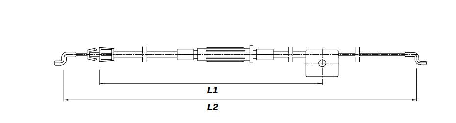 STIGA Clutch Drive Cable
