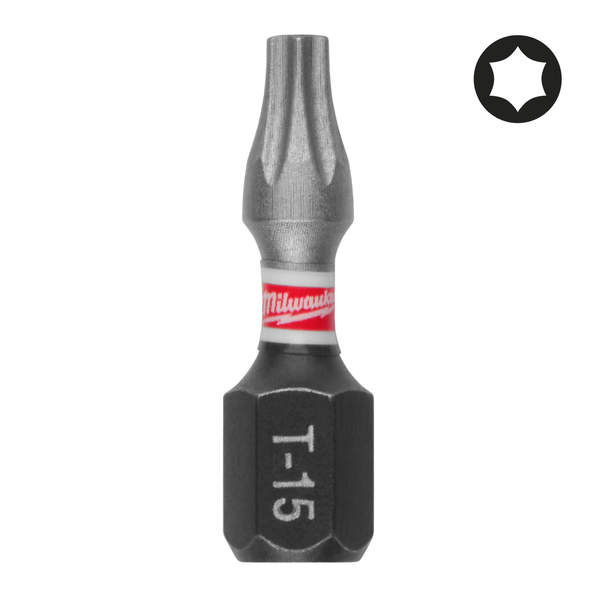 MILWAUKEE TERÄ SHOCKWAVE TX15 X 25MM P25