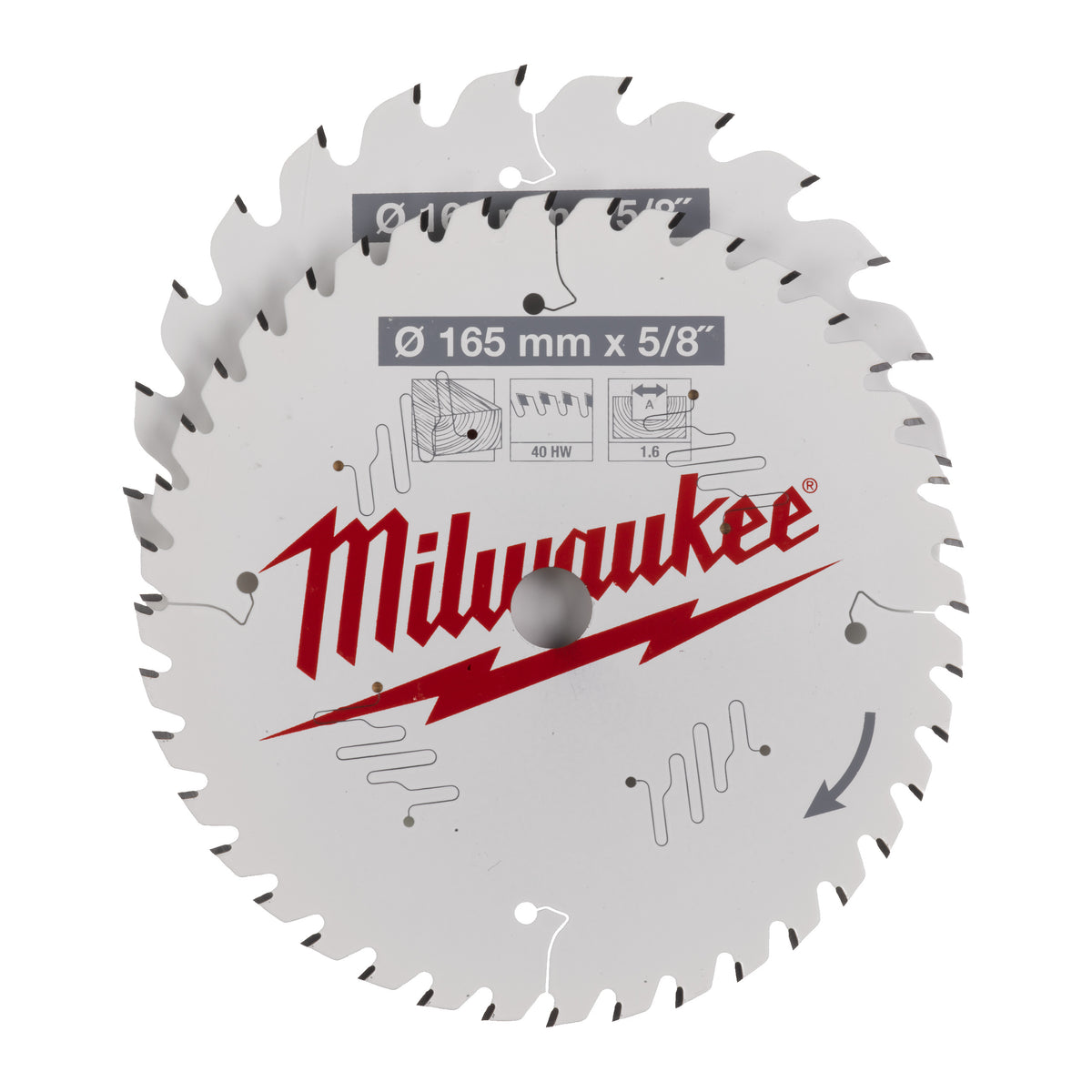 MILWAUKEE SAHANTERÄ W165X24T? 5/8 2P