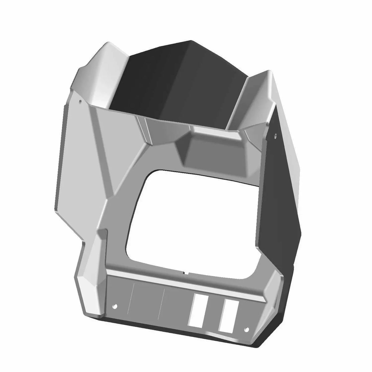 POLARIS POD-SCRM W/RCT CUTOUT B1 BLK