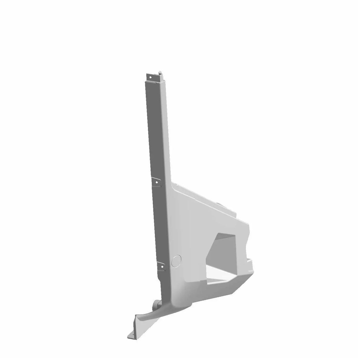 POLARIS LOWER FENDER ROCKER LEFT GLOSS BLACK