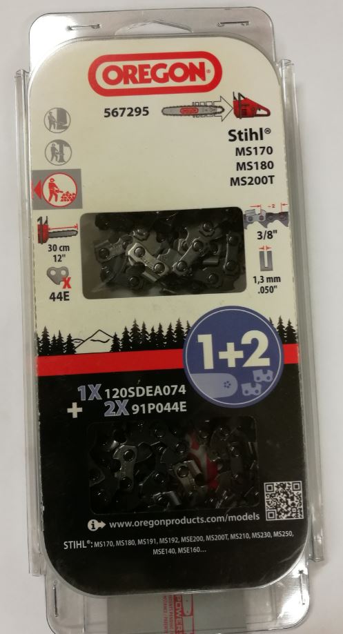 OREGON LAIPPA STIHL 12 1,3MM + 2 KETJUA