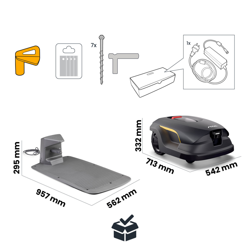 STIGA A 100v Robottiruohonleikkuri 10000m2