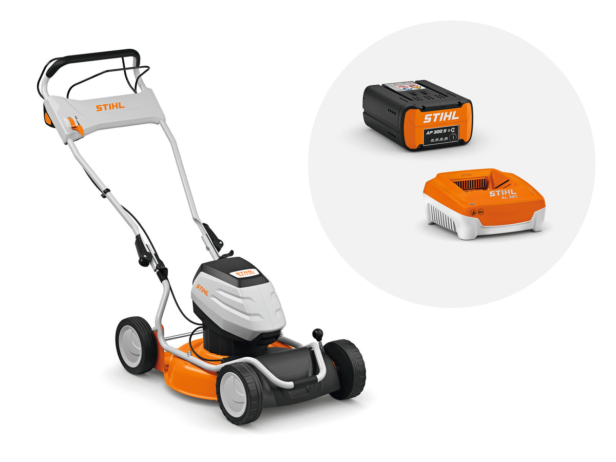 STIHL RMA 2.2 RPV akkuruohonleikkuri Set