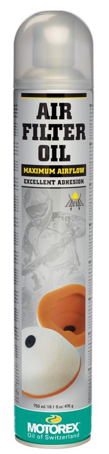 MOTOREX AIR FILTER OIL SPRAY 655 750ml