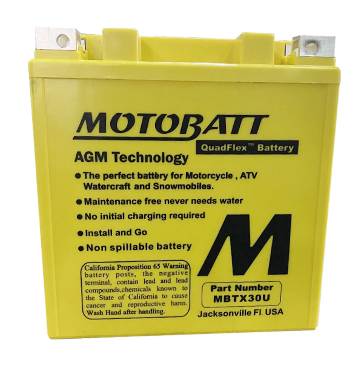 DUELL Motobatt akku, MBTX30U
