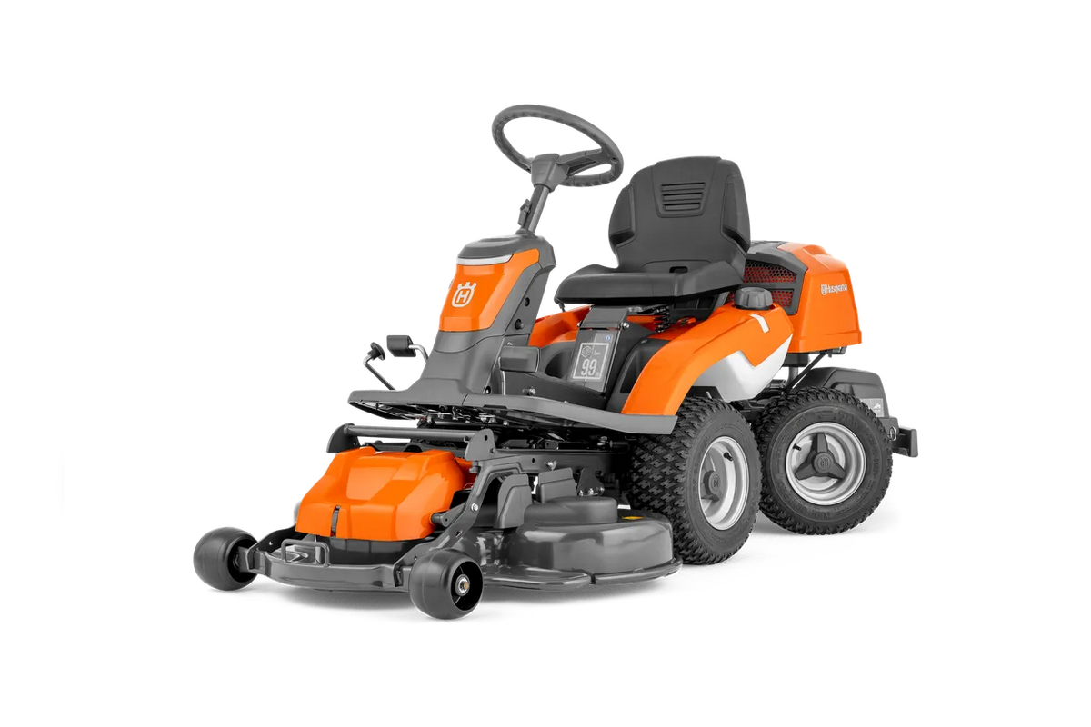 Husqvarna R 214TS Etuleikkuri + 103cm leikkuupöydällä