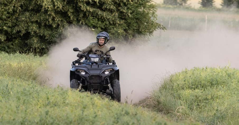 Sportsman 600 EPS 2UP - Matte Black Crystal (T3b)
