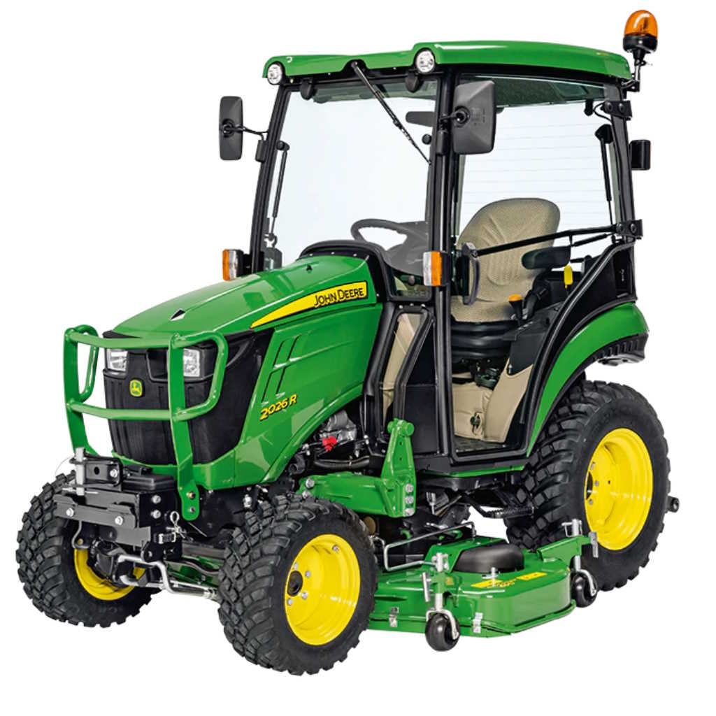 JOHN DEERE 2026R OHJAAMOLLA+ETUKUORMAIME