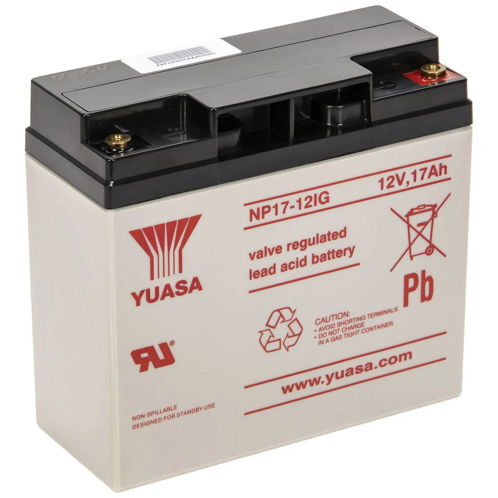 AKKU YUASA SULJETTU 12V/17AH 181X76X167