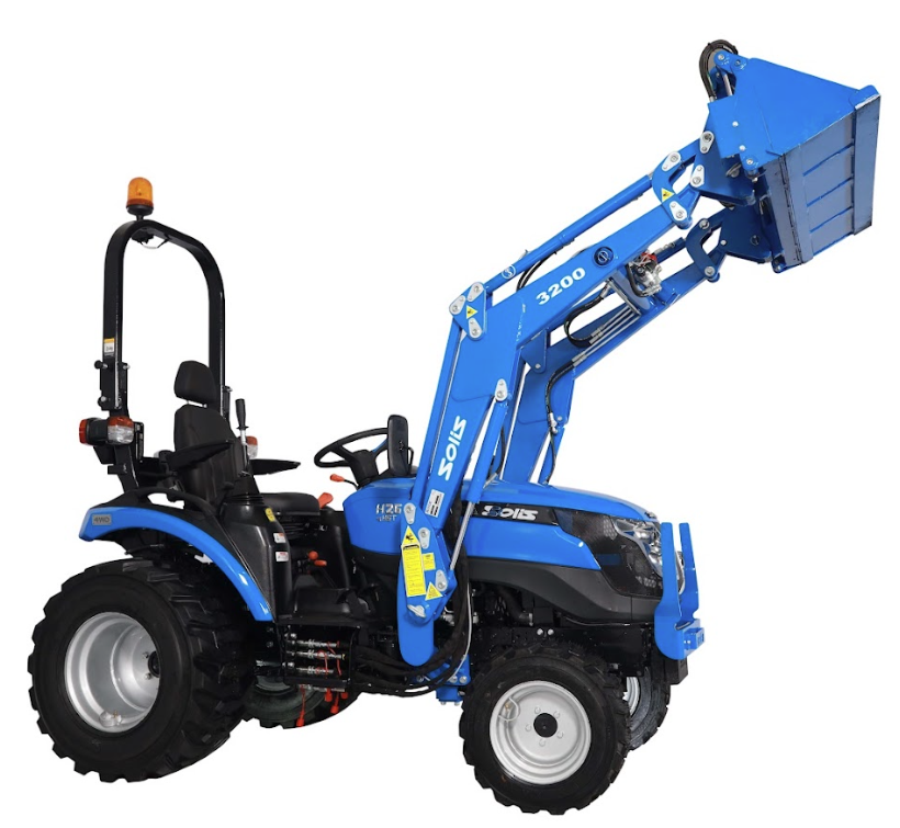 Solis 26 HST 4WD Etukuormaajalla