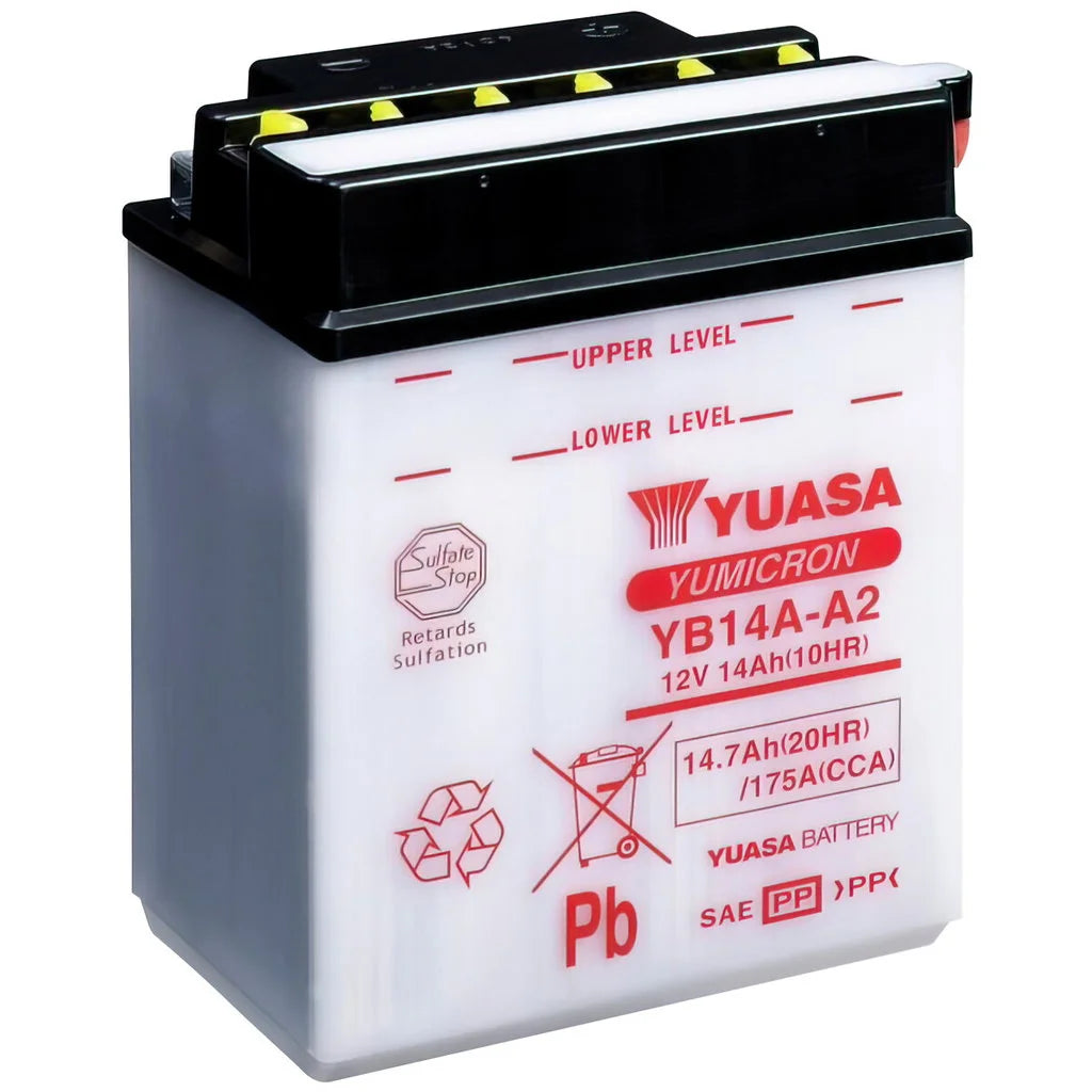 AKKU YUASA MP 14.7AH 134X89X176 YB14A-A2