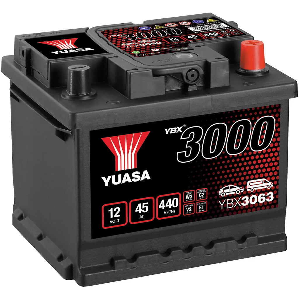AKKU YUASA 45AH -+ 207X175X175