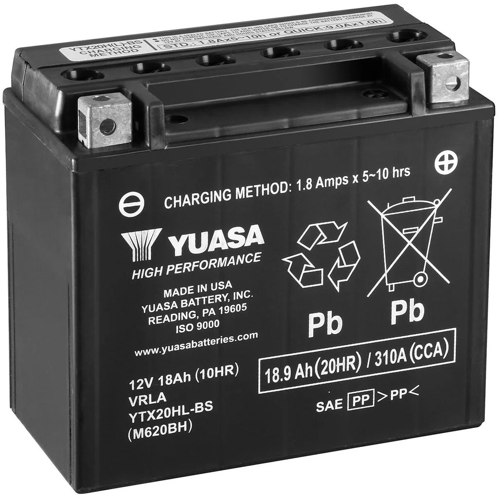 AKKU YUASA MP 18,9AH AGM -+ 175X87X155