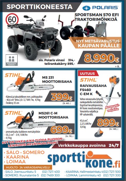 Metsätöihin