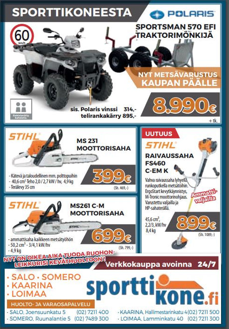 Metsätöihin