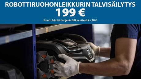 ROBOTTIRUOHONLEIKKURIN TALVISÄILYTYS