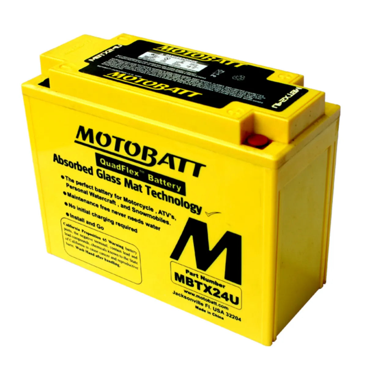 DUELL Motobatt akku, MBTX24U