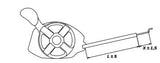 STIGA Throttle Cable L=1020