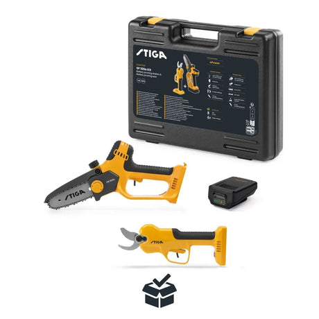 Stiga SP 100e Kit (PR 100e + SC 100e kit) Akkuoksasaha+ oksaleikkuri