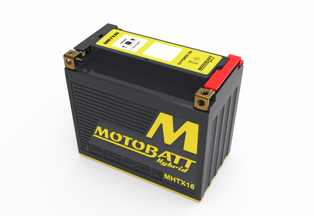 DUELL Motobatt akku, MBTX16U