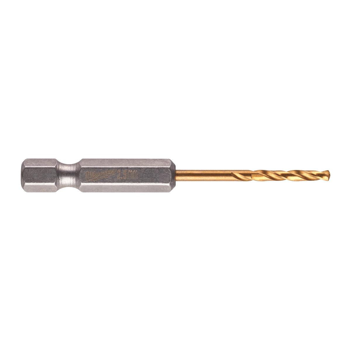 MILWAUKEE METALLIPORA HSSG TIN 2,5MM 2P