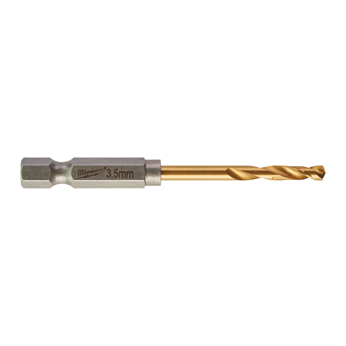 MILWAUKEE METALLIPORA HSSG TIN 3,5MM 2P