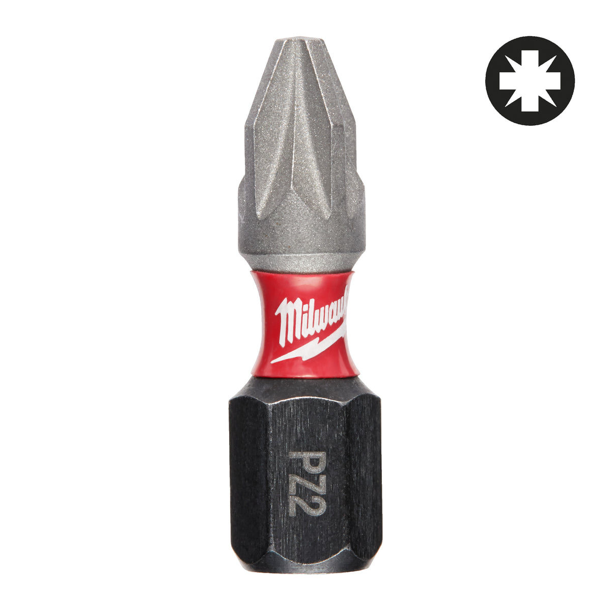 MILWAUKEE TERÄ SHOCKWAVE PZ2 X 25MM P2