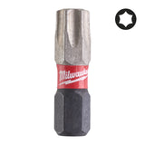 MILWAUKEE TERÄ SHOCKWAVE TX40 X 25MM P2