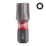 MILWAUKEE TERÄ SHOCKWAVE TX50 X 25MM P2