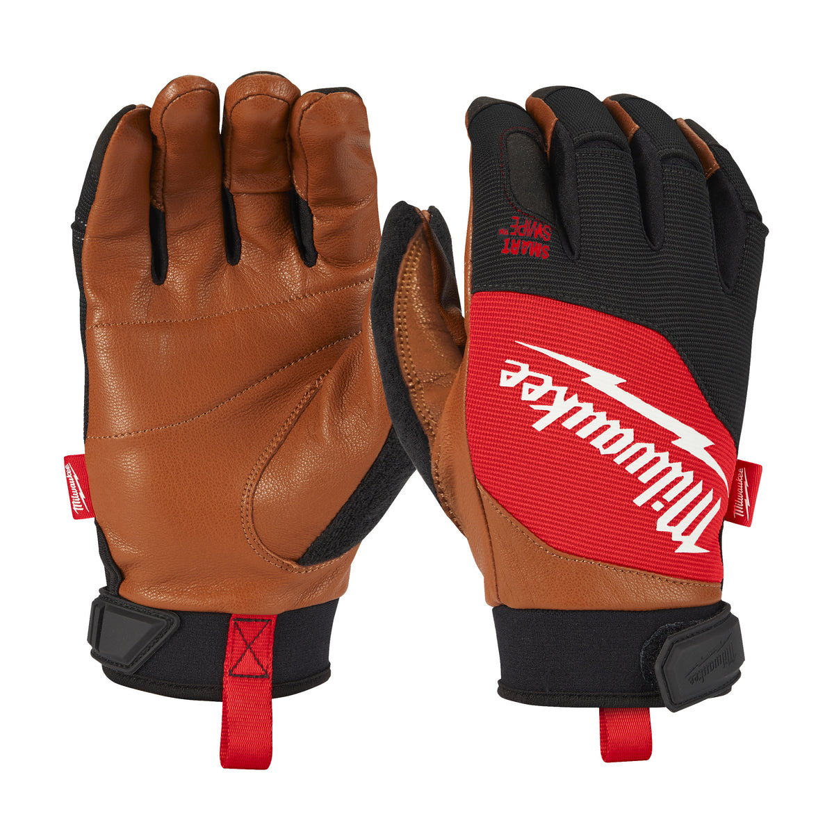 MILWAUKEE KÄSINEET HYBRID NAHKA - XL/10