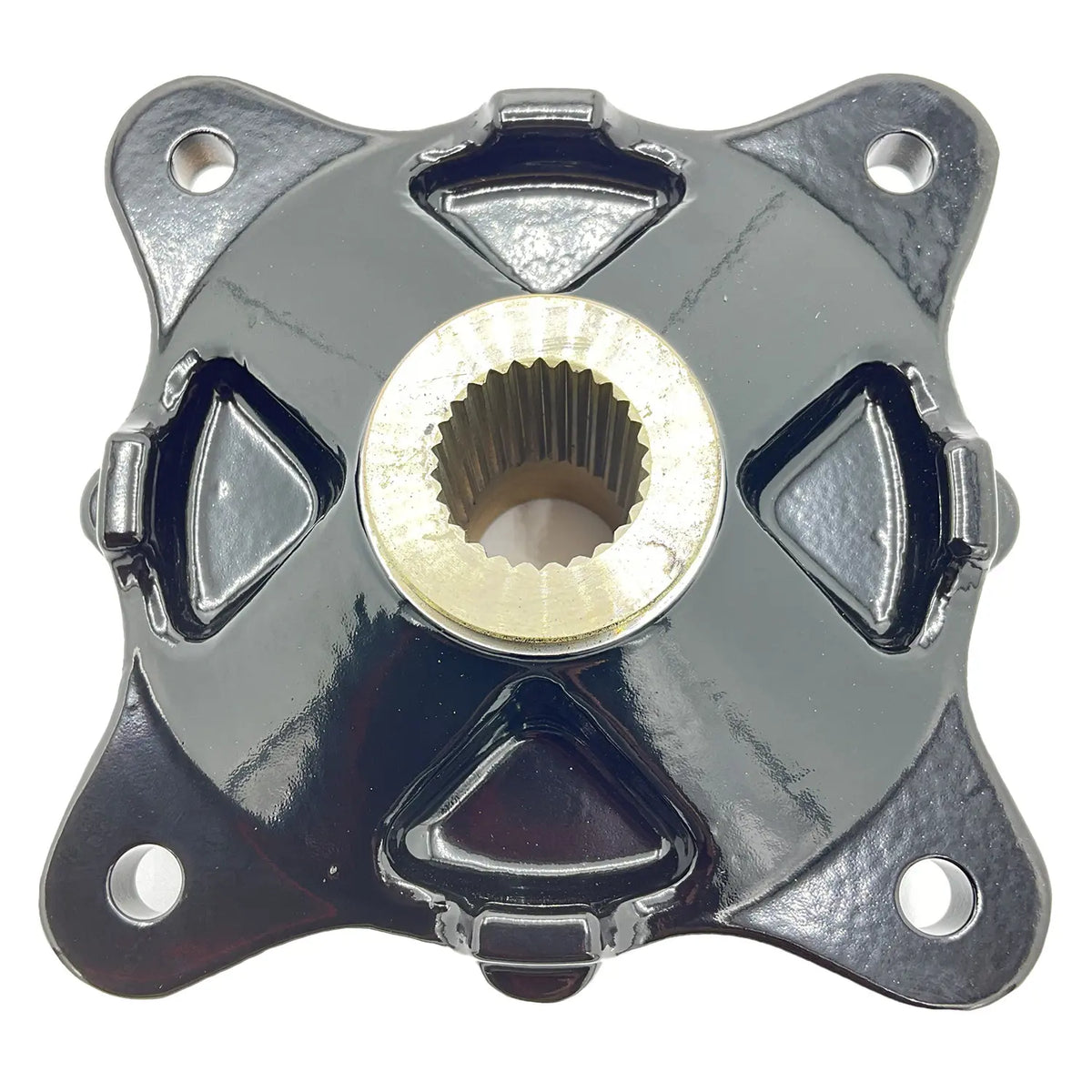 POLARIS HUB-WHEEL REAR MACH BLK