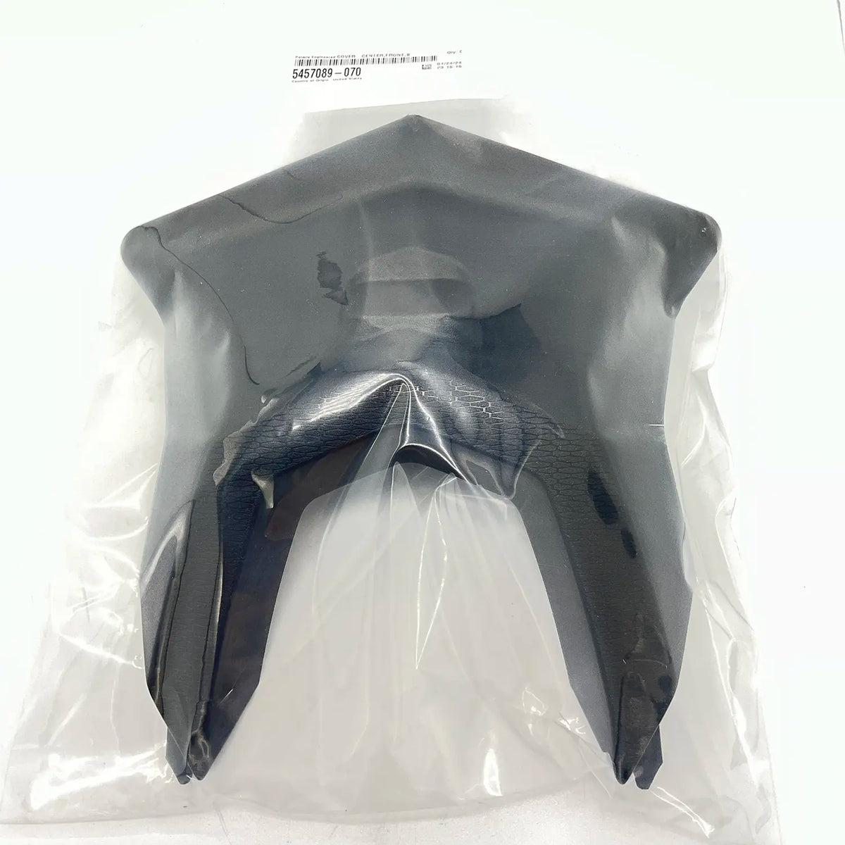 POLARIS COVER-CENTER FRONT BLK