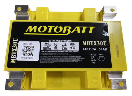 DUELL Motobatt akku, MBTX30U