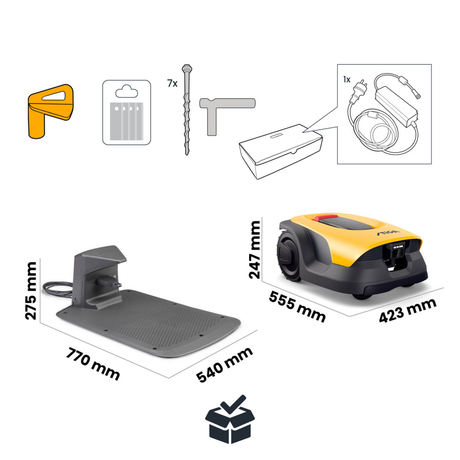 STIGA A 15v Robottiruohonleikkuri 1500m2