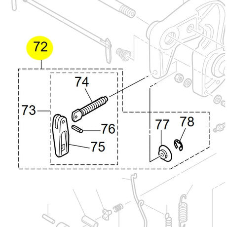 TOHATSU CLAMP SCREW KIT