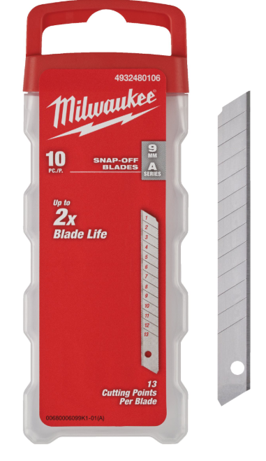 MILWAUKEE KATKOTERÄ 9MM 10P