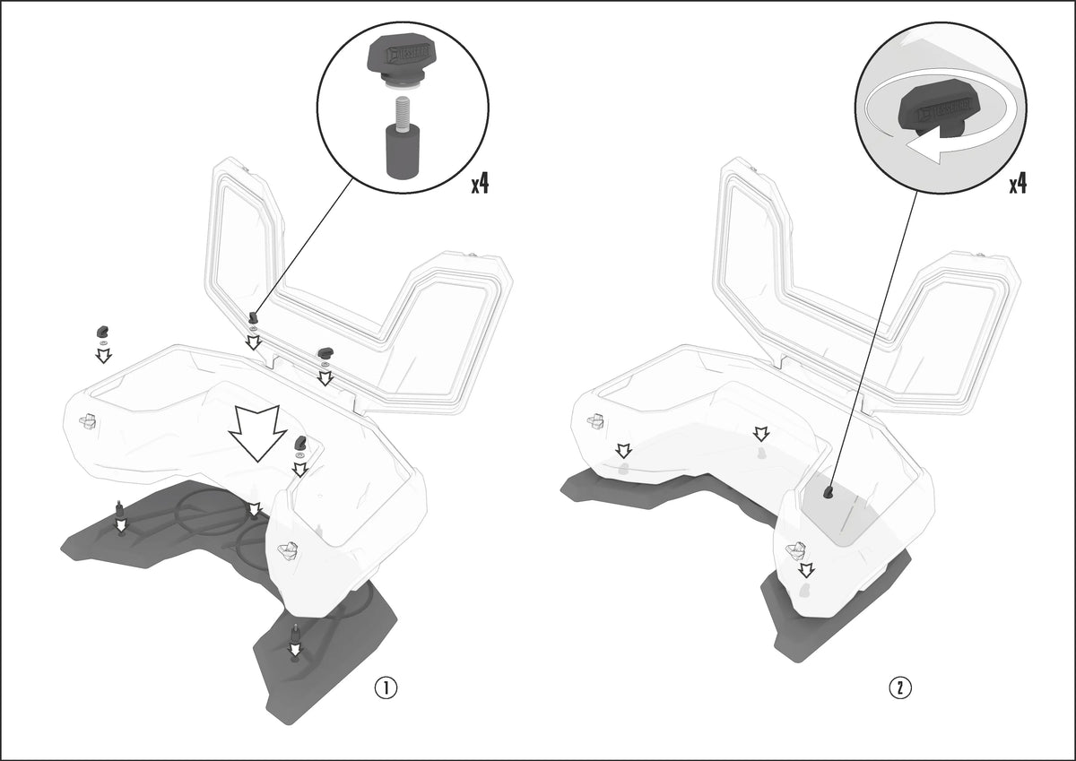 DUELL GKA Kuljetuslaukku Polaris Sportsm