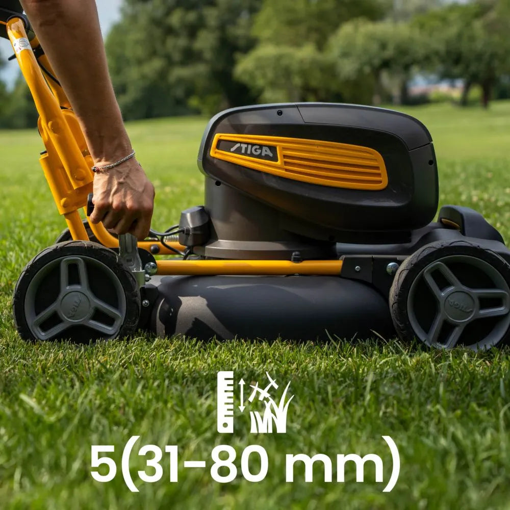 STIGA MULTICLIP 747e V KIT - 48V-2x5Ah