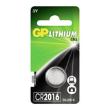 NAPPIPARISTO 3V CR2016 LITHIUM 1KPL