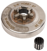 HUSQVARNA CLUTCH DRUM SPUR 3/8" 6T