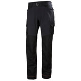 HELLY HANSEN HOUSUT STRETCH C54 CHELSEA EVO MUSTA CARGO