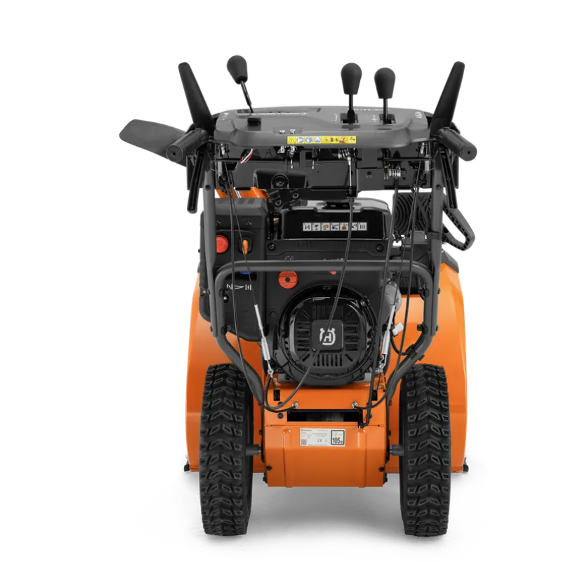 HUSQVARNA ST 376, 375 CC, 76CM, HYDROSTAATTI, LÄMPÖKAHVAT, SÄHKÖKÄYNNISTYS, OHJAUSTEHOSTIN, LED-VALOT
