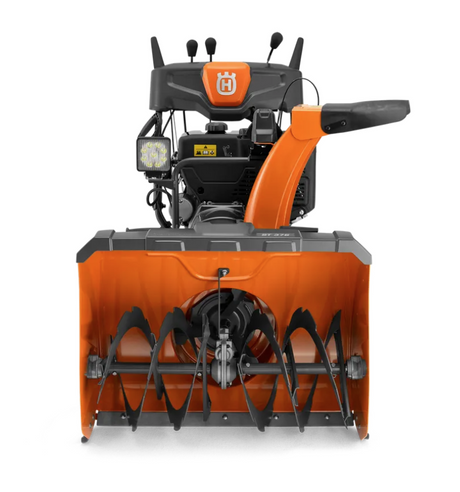 HUSQVARNA ST 376, 375 CC, 76CM, HYDROSTAATTI, LÄMPÖKAHVAT, SÄHKÖKÄYNNISTYS, OHJAUSTEHOSTIN, LED-VALOT