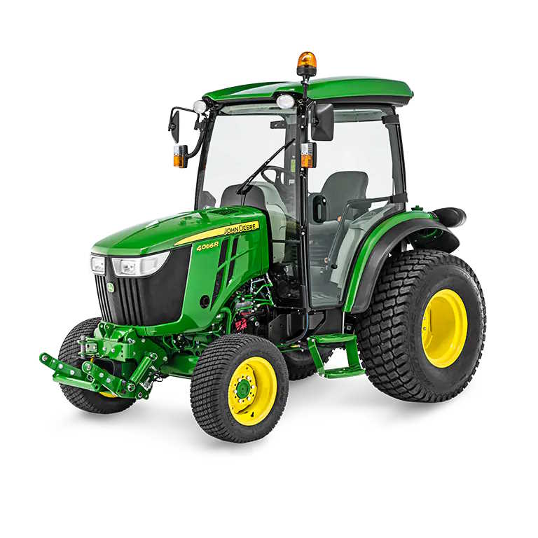 JOHN DEERE 4066R ETUNOSTOLAITTEELLA CAT