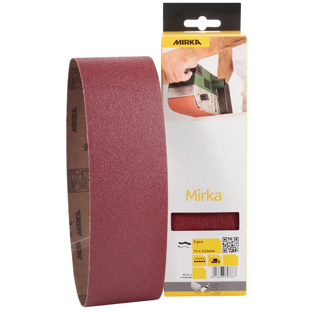 HIOMANAUHA 75X533MM P80 HIOLIT XO 3KPL