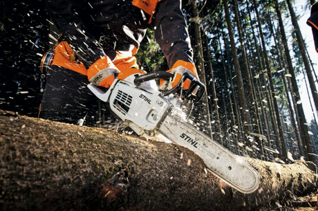 STIHL MS 201 C-M 3/8"P P STIHL M-Tron Moottori